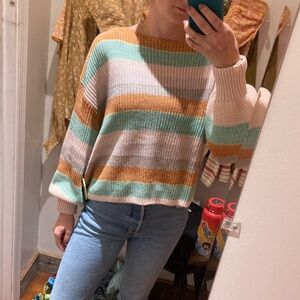 Billabong Striped Sweater size S